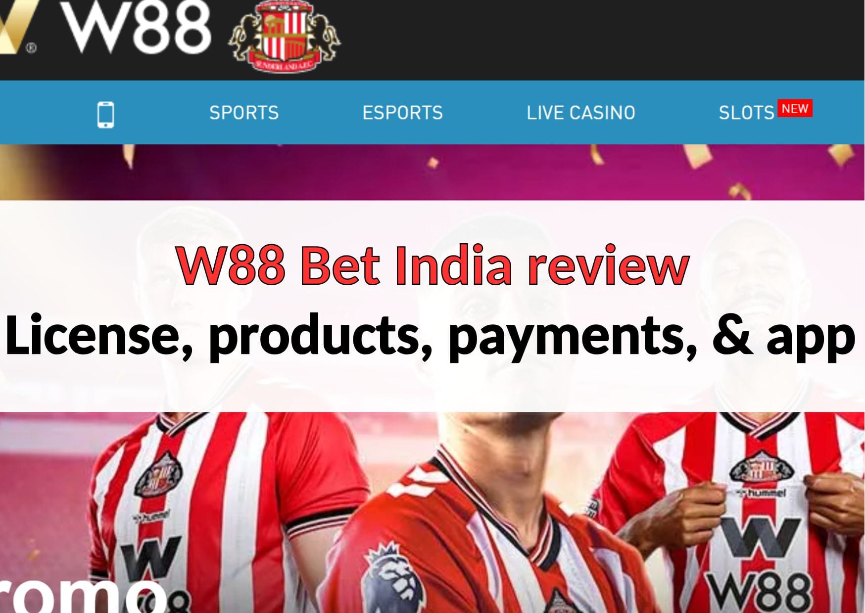 w88 bet india review