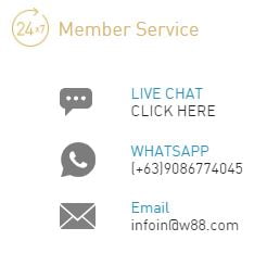 W88 Contact Lines: WhatsApp, Email, Live Chat Anytime, Anywhere