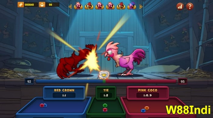 W88 online gaming review by w88indi experts w88 games rooster fight