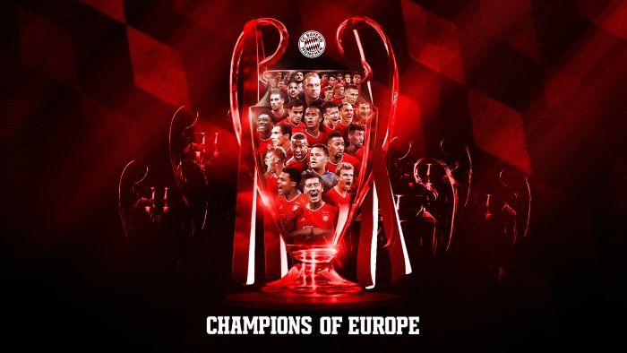 Bayern Wins Champions League of UEFA 2019/2020