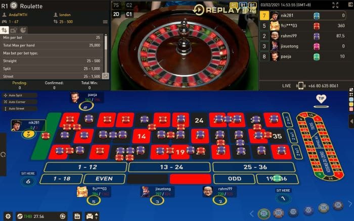 How to play W88 Roulette - Online live casino game in India