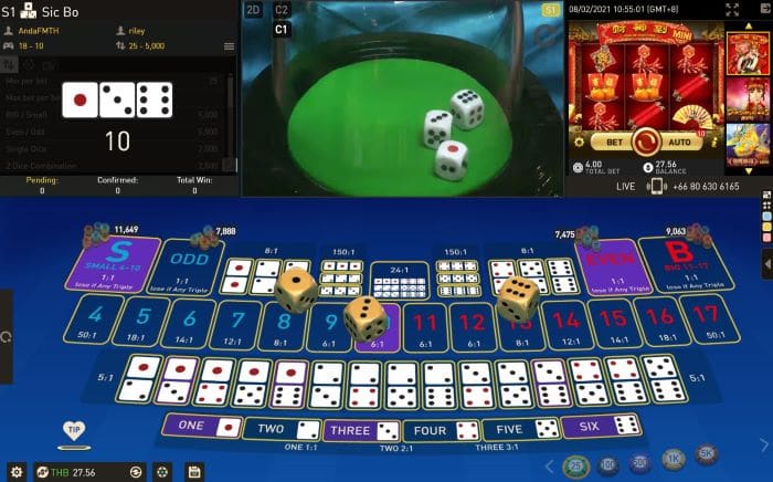 How to play the Sic Bo game online - W88 Live Casino