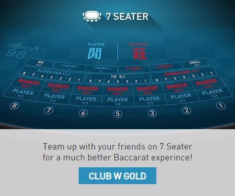 How to play W88 7-Seater Baccarat – For beginners from A to Z