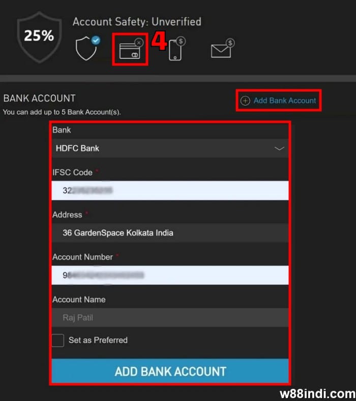 indian casino no deposit bonus how to claim step 5