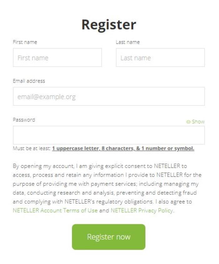 Neteller Account Registration - Must-Have for W88 Members