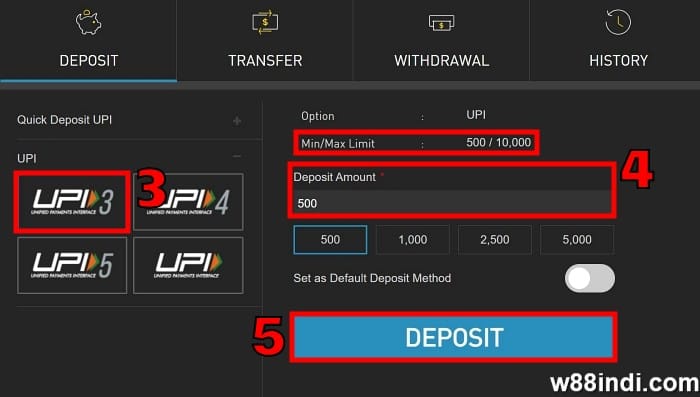 neteller account registration how to make upi deposit step 3