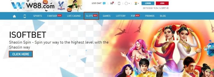 Online Free Slots at W88 - Try and Play Now - With ₹ 10,000