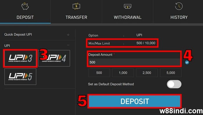 skrill account registration how to deposit via upi step 3