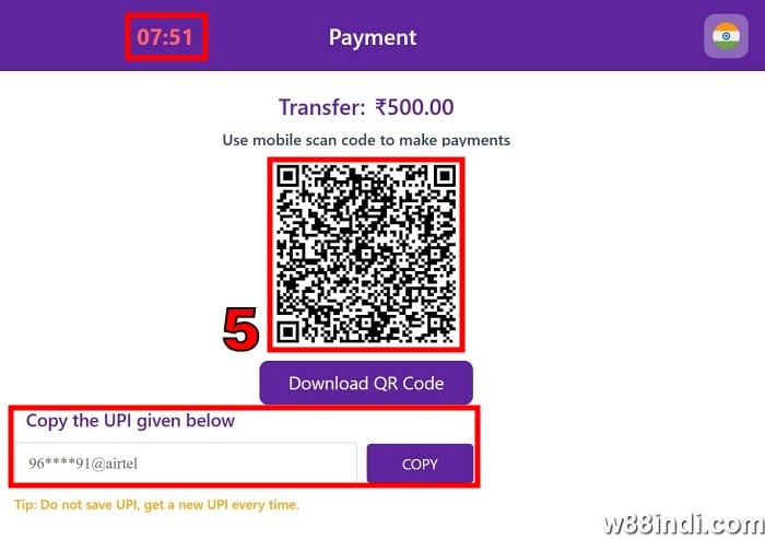 skrill account registration how to deposit via upi step 4