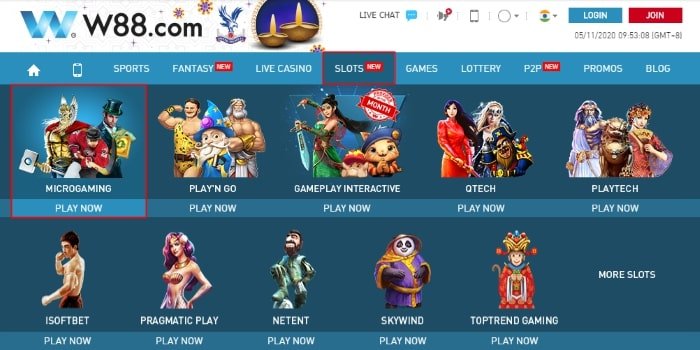 Best Microgaming Slots 2020 - Free Play Now at W88