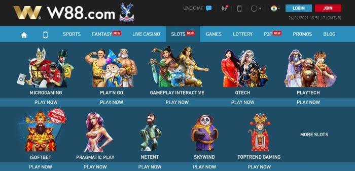 W88 Slot online: Top 5 Reasons to play W88 slot games