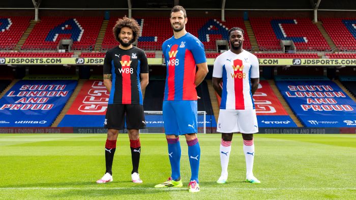 W88 Crystal Palace - Official Shirt Sponsor 2020/21 Season