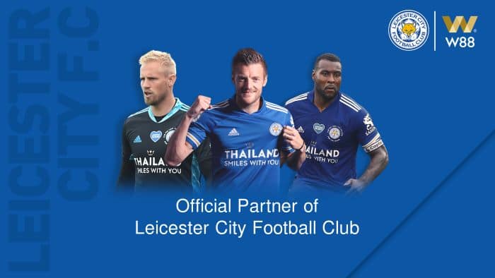 W88 Leicester City - 2018 to 2021 Official Betting Partners