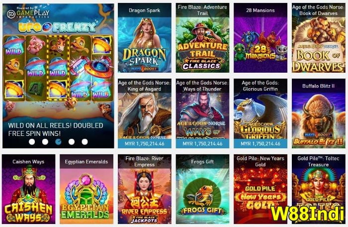 Best 4 5-reel slots - Play free at W88 with up to RTP 99%