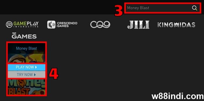 money blast game guide step 2