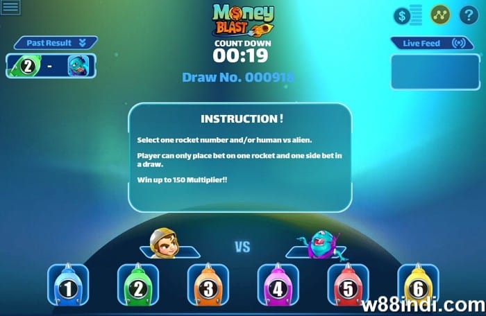 money blast game rules explained