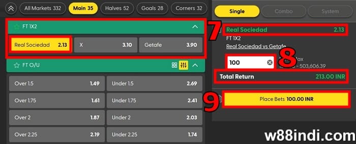 soccer betting online guide step 3