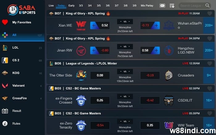 w88 a sports betting best sportsbook in asia