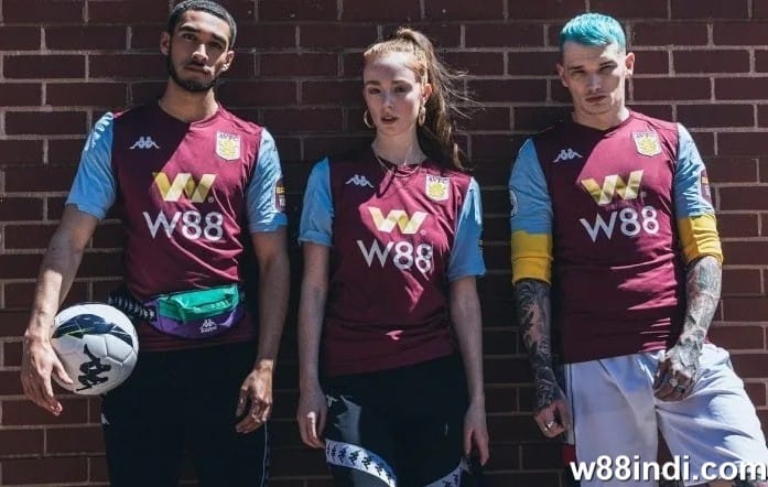w88 aston villa sponsorship deal