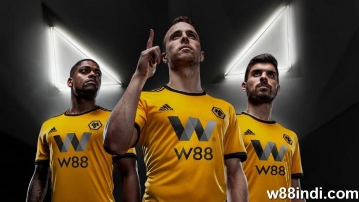 w88 wolves shirt sponsor deal