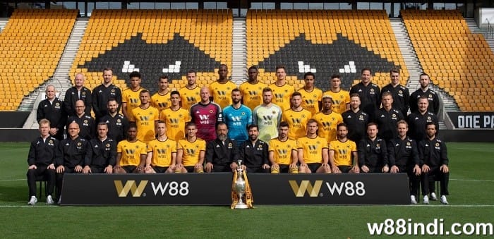 w88 wolves shirt sponsor partnership