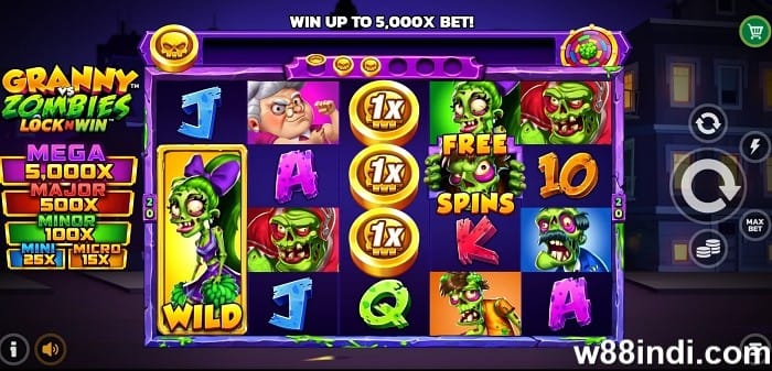 w88club slot games with ingame bonus spins