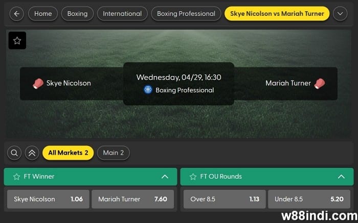 how boxing betting works betting options