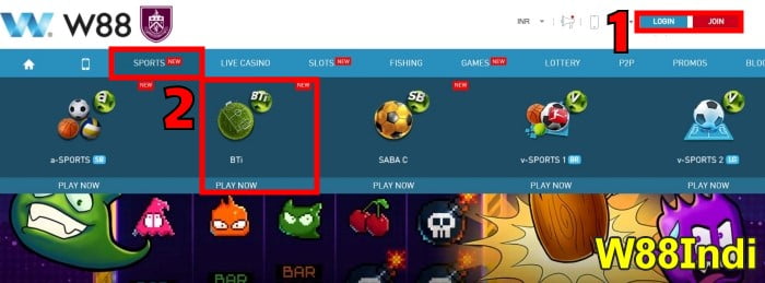 w88indi explaination of double chance in soccer betting step 1