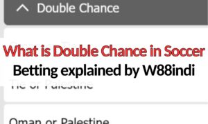 w88indi what is double chance in soccer betting explained by w88indi