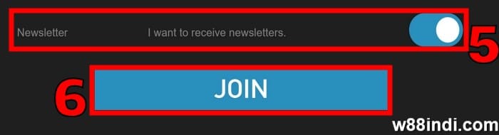 w88 affiliate step 5