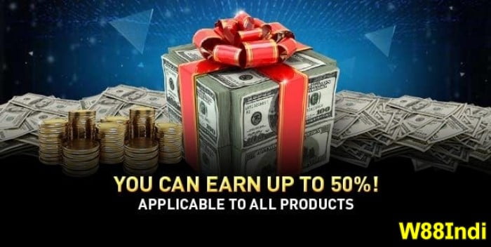 w88indi w88 affiliate program sign up for revenue of 50 percent