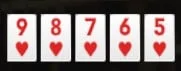 how to play 5 card poker straight flush