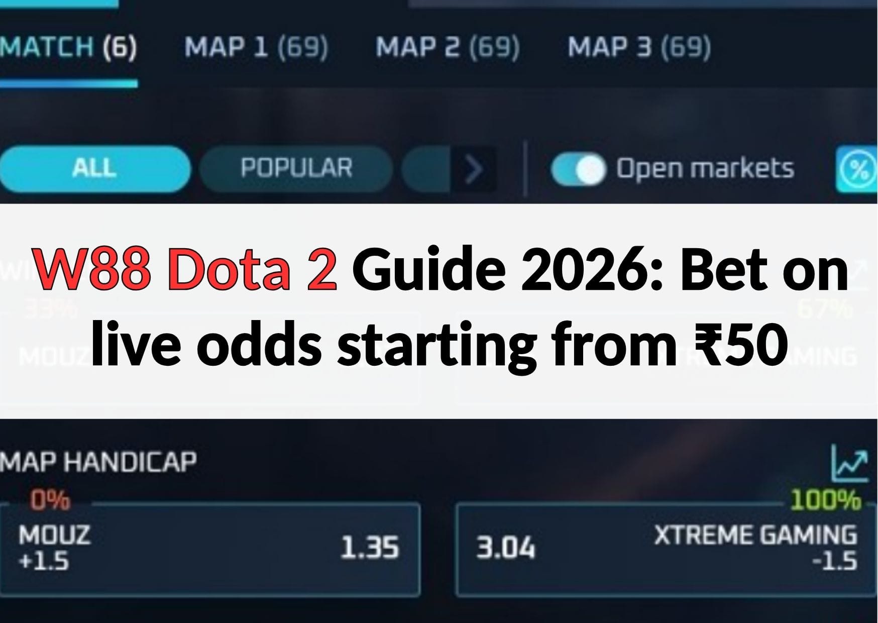 w88 dota 2 betting guide