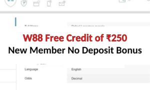 Free-credit-bonus-w88