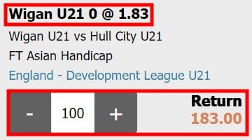 W88 asian handicap 0 meaning in football