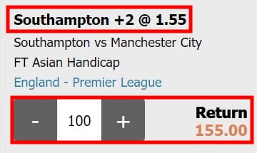 W88 asian handicap 2 advantage betting explained