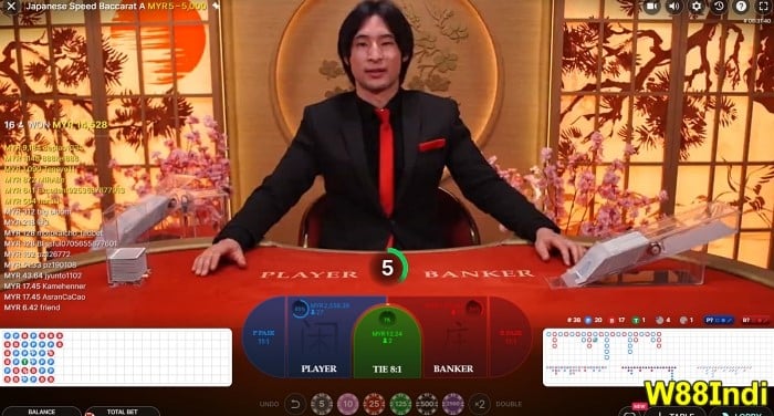 baccarat fibonacci betting system live casino