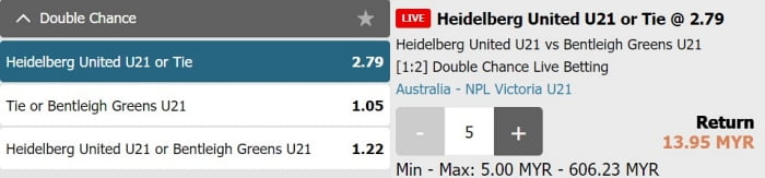 w88 double chance betting tips in betting