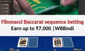 w88 fibonacci baccarat -sequence betting
