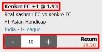 w88 what is handicap 1 in betting in football example advantage