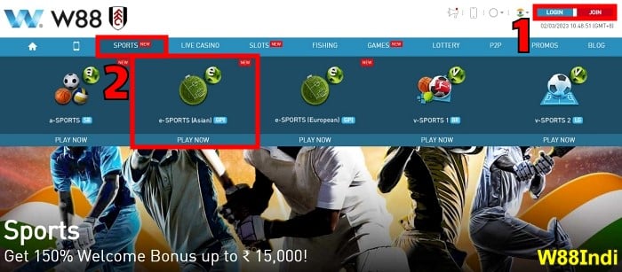 w88 what is handicap 1 in betting