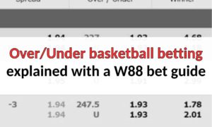 w88indi over under basketball betting