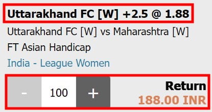 Asian Handicap 2.5 meaning advantage explained