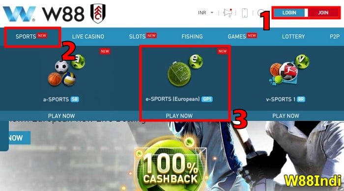 Asian Handicap 2.5 meaning explained in w88 sportsbook
