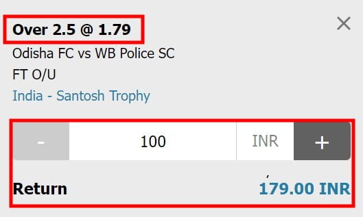 over under 2.5 goals meaning explained by w88indi outcome 1