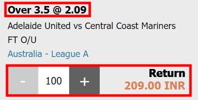 w88 what is over 3.5 goals meaning with betting odds