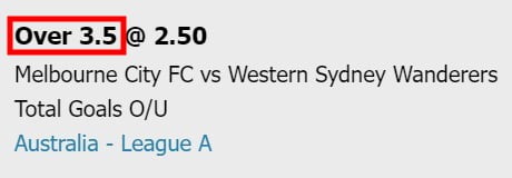 w88 what is over 3.5 goals meaning