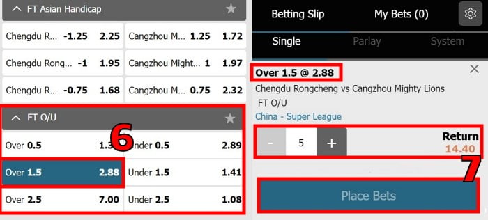 what does over under 1.5 mean in soccer betting 1
