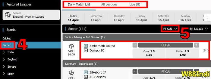 what does over under 2.5 mean in sports betting