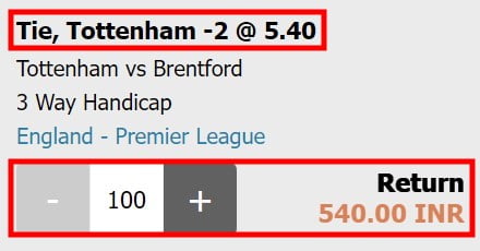 W88 meaning of 3 way handicap betting in football TIE